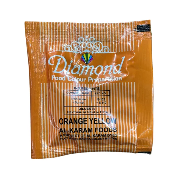 Food Color Orange Yellow (Zarda) 8g
