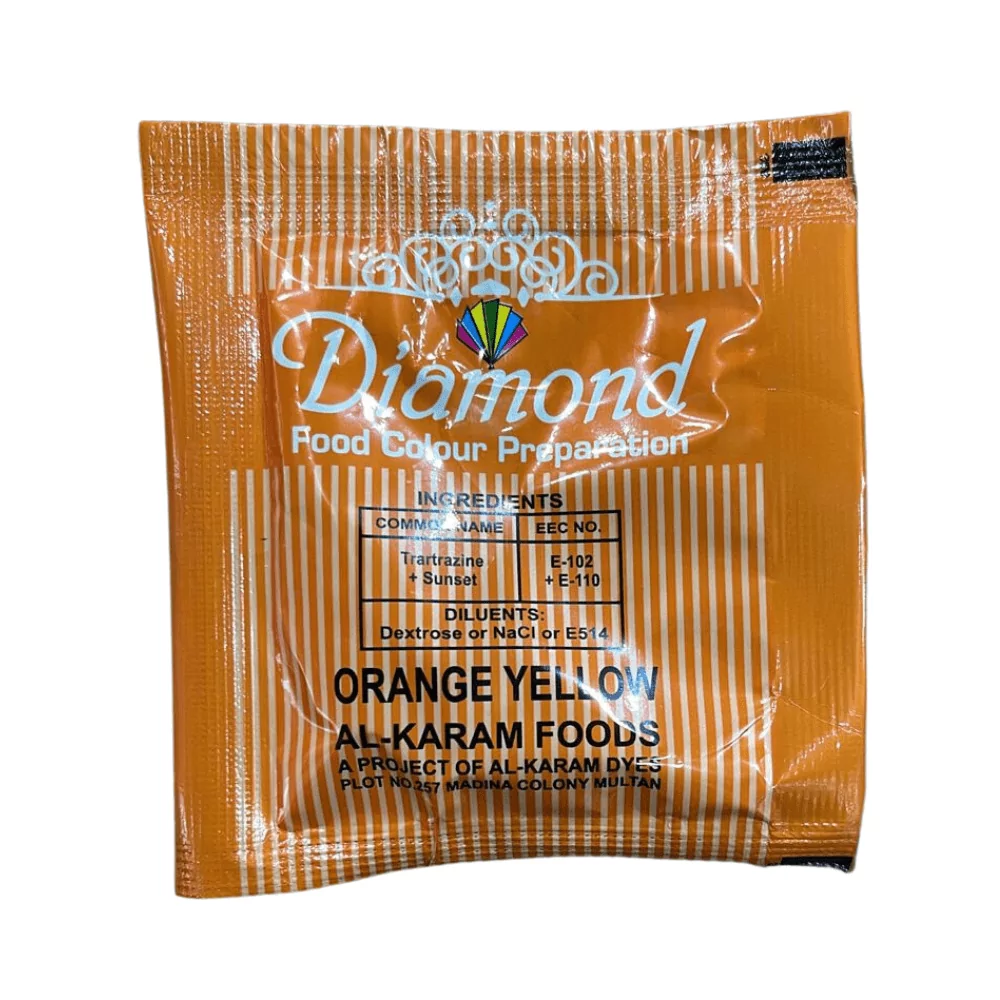 Food Color Orange Yellow (Zarda) 8G
