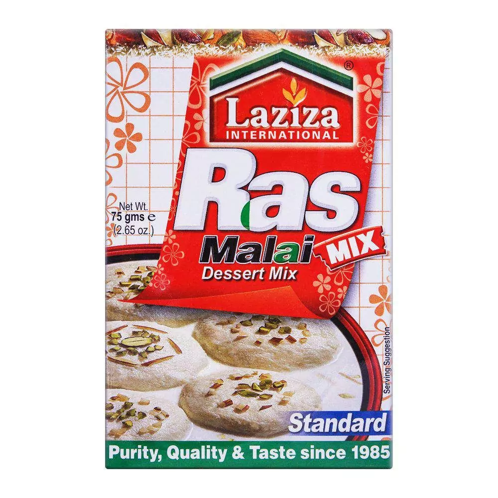 Laziza Ras Malai Mix Standard 75Gms Laziza Ras Malai Mix Standard 75Gms