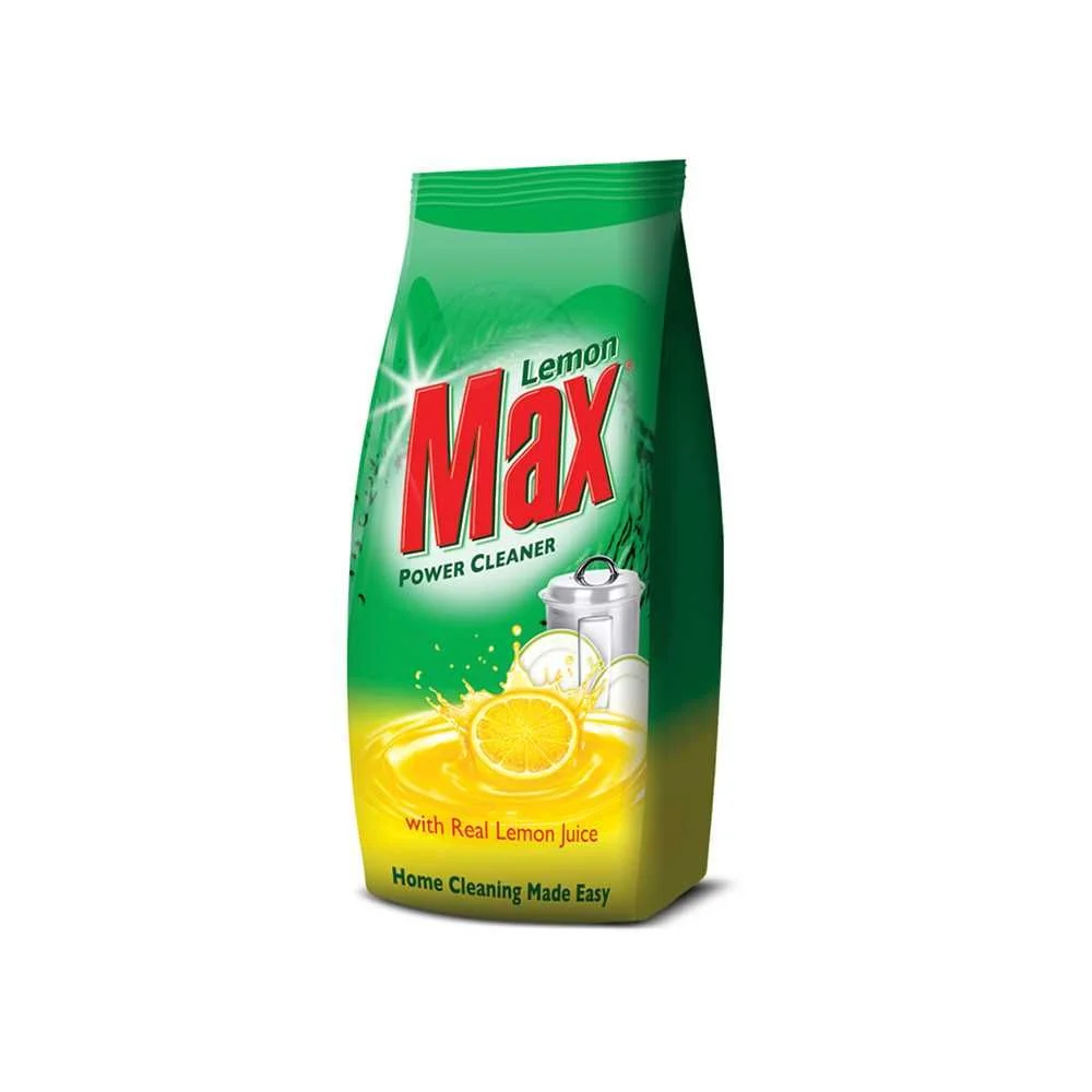 Lemon Max Power Cleaner, Dishwash Powder, 450G Lemon Max Power Cleaner, Dishwash Powder, 450G