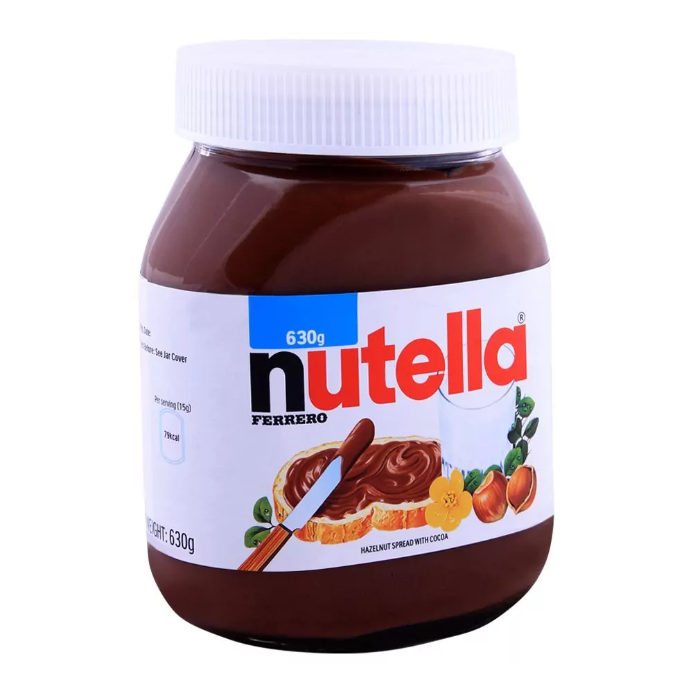Nutella Hazelnut Cocoa Spread, 630G