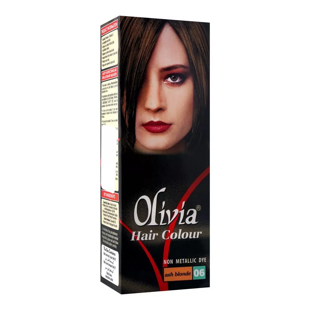 Olivia Hair Colour 06 Ash Blonde Olivia Hair Colour 06 Ash Blonde