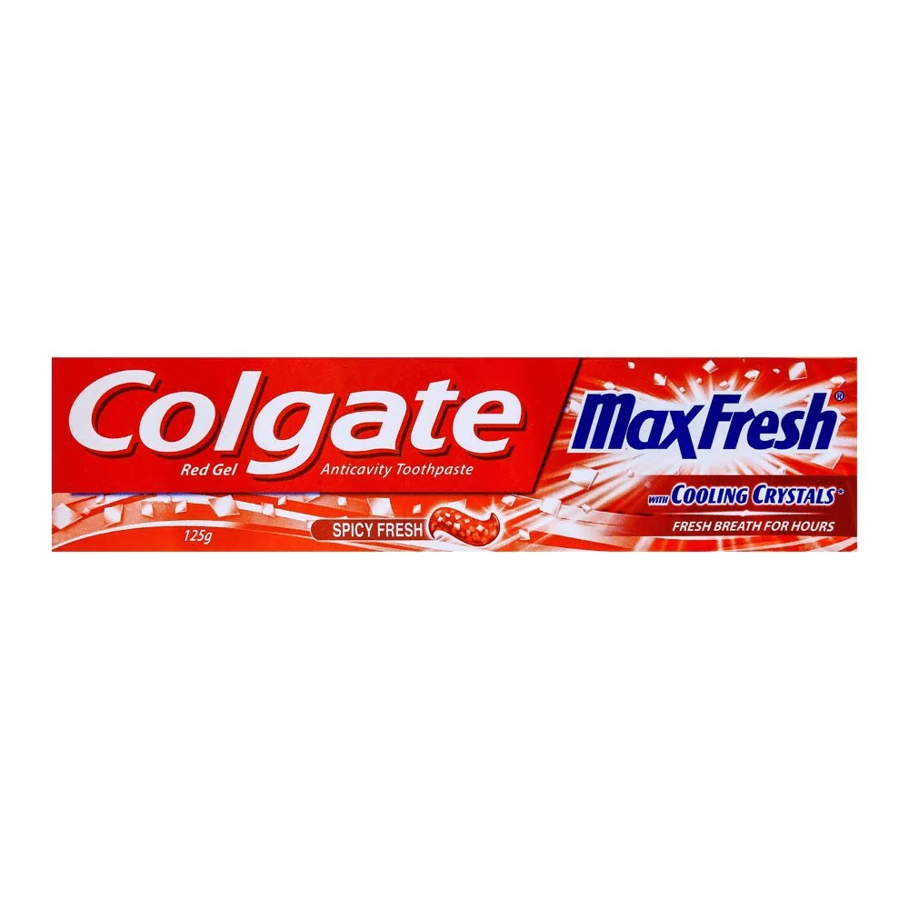 Colgate Maxfresh Red Gel Toothpaste Spicy Fresh 125Gm Colgate Maxfresh Red Gel Toothpaste Spicy Fresh 125Gm