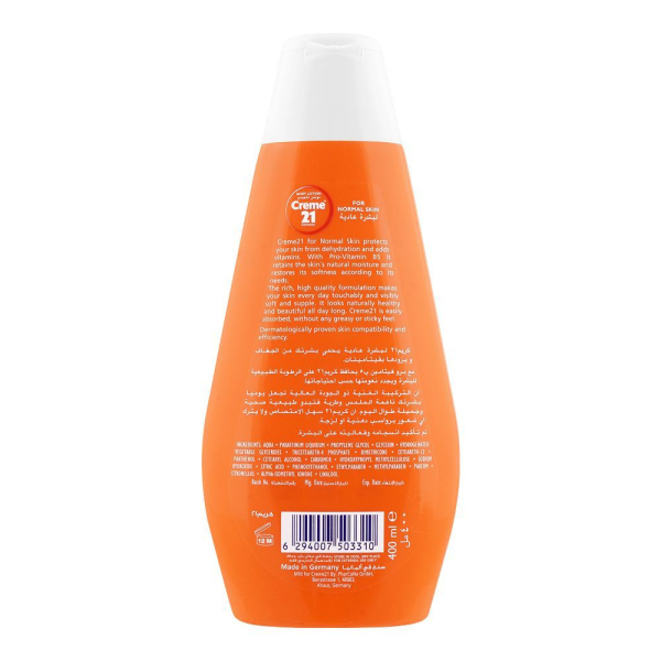 Creme 21 Dry Skin Lotion, 400ml