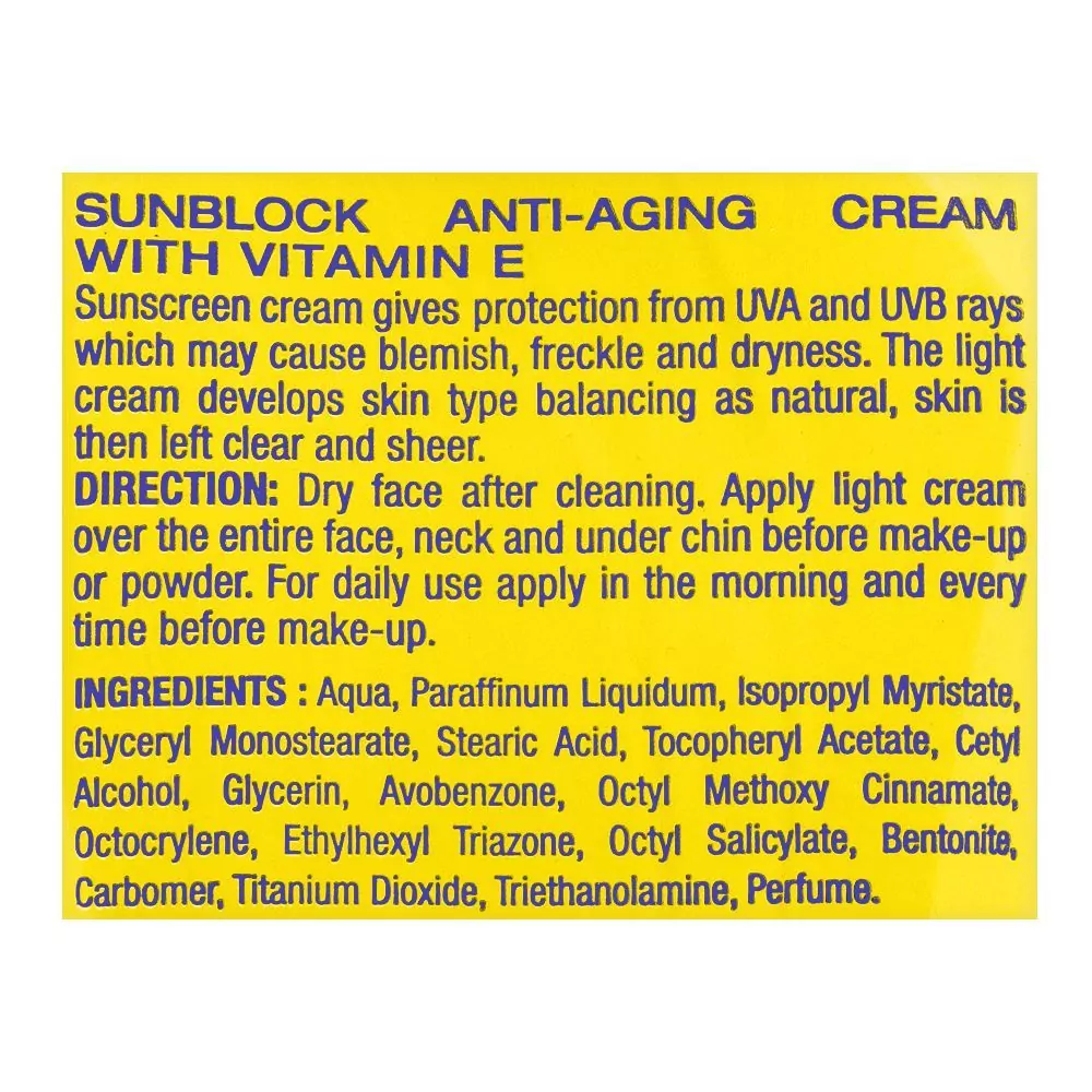 Lady Diana Sunblock Spf-40 Tube, 170Ml