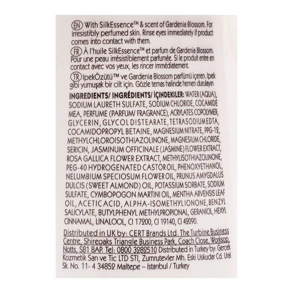 Lux Silk Sensation Body Wash Shower Gel 250Ml (Imported)