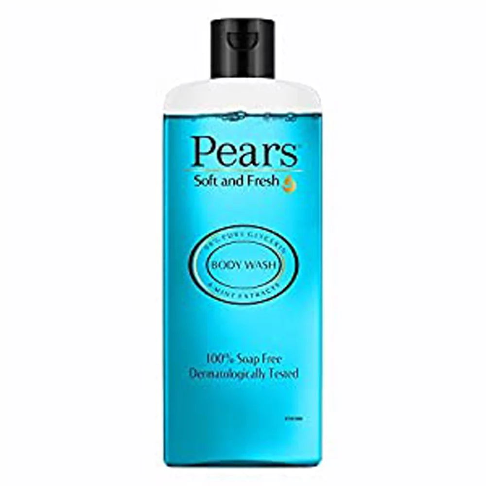 Pears Pure &Amp; Gentle Body Wash Gel With Mint Extract 250Ml