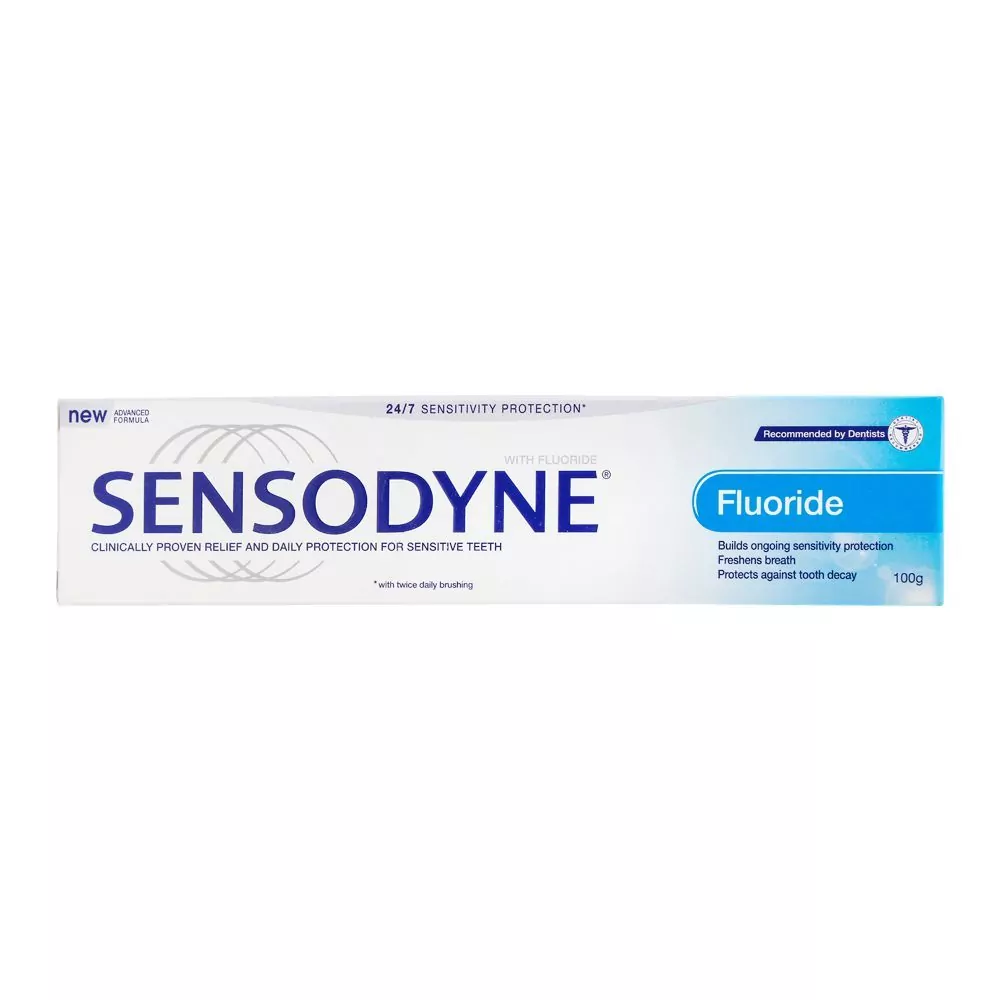 Sensodyne Fluoride Toothpaste, 100G B Sensodyne Fluoride Toothpaste, 100G