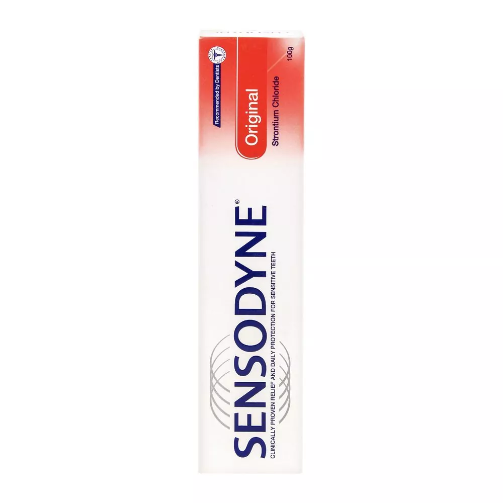 Sensodyne Original Sodium Chloride Toothpaste, 100G B Sensodyne Original Sodium Chloride Toothpaste, 100G