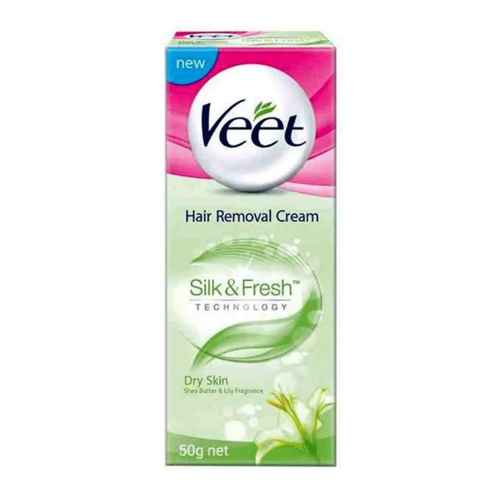 Veet Hair Removal Cream For Dry Skin 50Gm Veet Hair Removal Cream For Dry Skin 50Gm