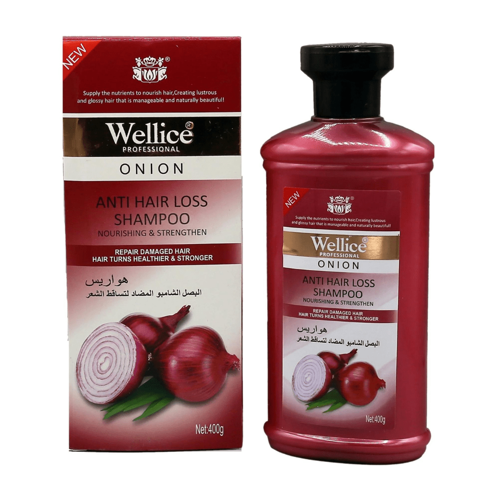 Wellice Wellice Professional Onion Anti Hair Loss Shampoo 400g | Combat ...