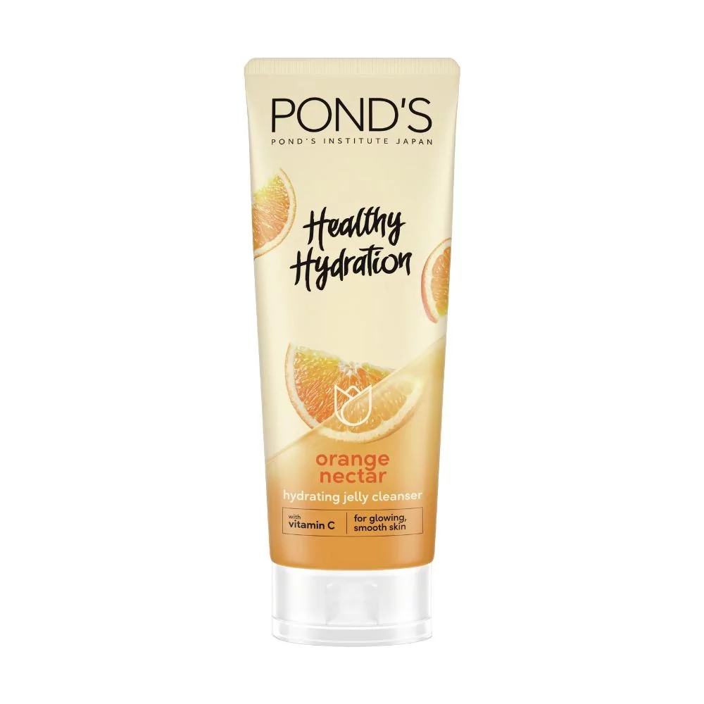 Pond’S Healthy Hydration Orange Nectar Gel Cleanser 100Ml Pond'S Healthy Hydration Orange Nectar Gel Cleanser - Gentle And Hydrating Face Wash With Orange Nectar For Glowing Skin.