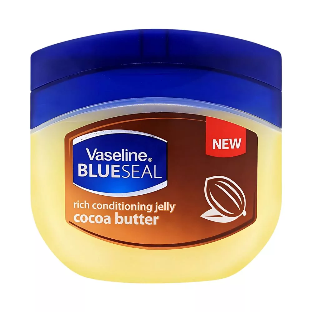 Vaseline Blue Seal Cocoa Butter Rich Conditioning Jelly 50Ml Vaseline Blue Seal Cocoa Butter Rich Conditioning Jelly 50Ml - Compact Size For Daily Use, Locks In Moisture, And Has A Light Cocoa Scent.