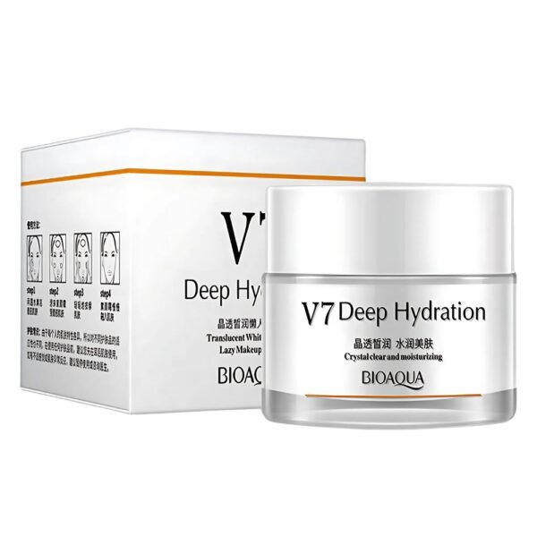 BIOAQUA V7 Deep Hydration Cream – Moisturizing face cream for soft, bright, and healthy skin.