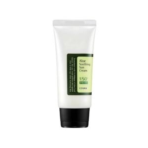 Cosrx Aloe Soothing Sun Cream Spf50 50Ml – Lightweight Sunscreen With Aloe For Soft, Protected, And Calm Skin With No White Cast.