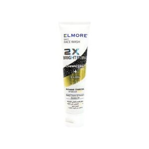 Elmore Charcoal + Clay Face Wash – Cleans Pores, Removes Oil, And Helps Control Acne.