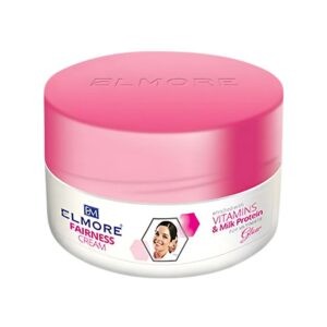 Elmore Fairness Cream 50Ml – Skin Brightening Cream With Vitamins And Milk Protein For Soft And Glowing Skin.