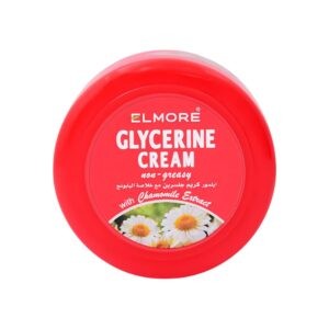Elmore Chamomile Glycerine Cream 175Ml – Moisturizing Cream For Soft, Calm, And Hydrated Skin.