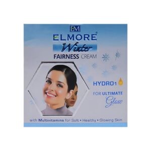 Elmore Winter Fairness Cream Jar 50Ml – Skin Brightening And Moisturizing Cream For Dry Winter Skin.