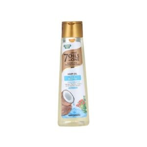 Emami 7 In 1 Coconut Hair Oil 100Ml – Non-Sticky Hair Oil For Soft, Shiny, And Strong Hair With Coconut And Natural Herbs.