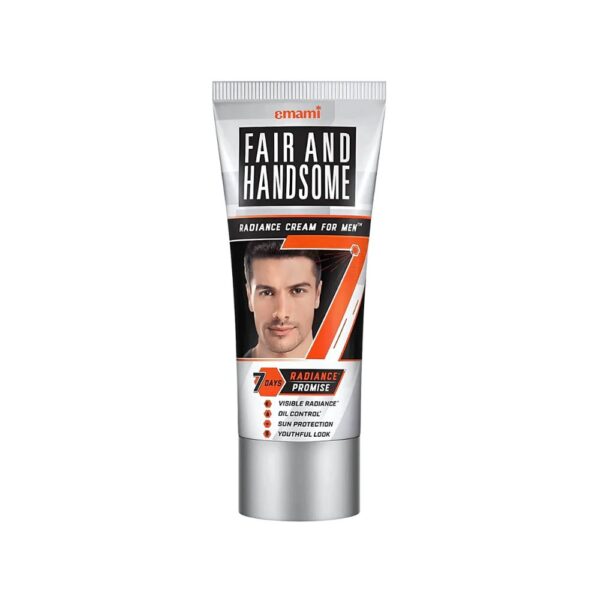 Emami Radiance Men Cream 60g – Men’s cream for brightening, oil control, and smoother skin with long-lasting protection and freshness.