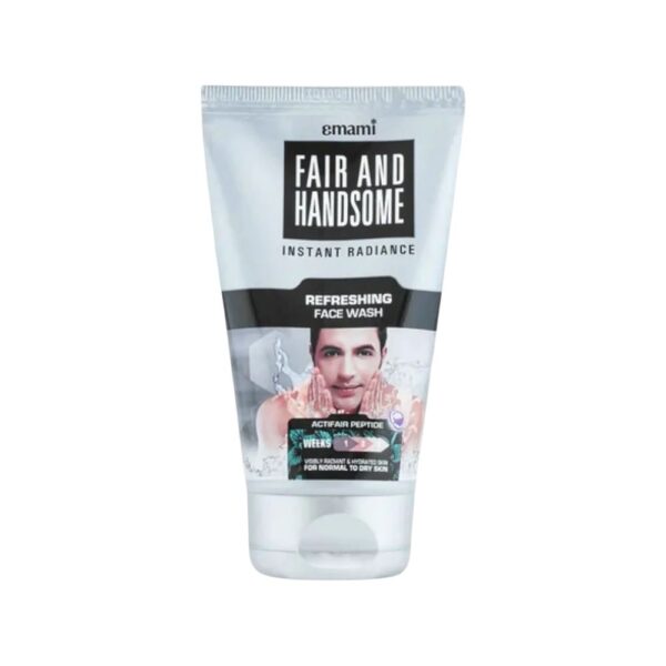 Emami Refreshing Face Wash 50g – Men’s face wash for oil removal, cool feel, and fairer skin.