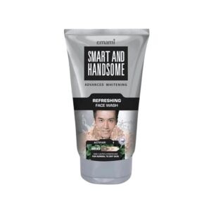 Emami Refreshing Face Wash 100G – Cooling Face Wash For Men With Herbacool And Nutra-Fresh For Oil-Free Bright Skin.