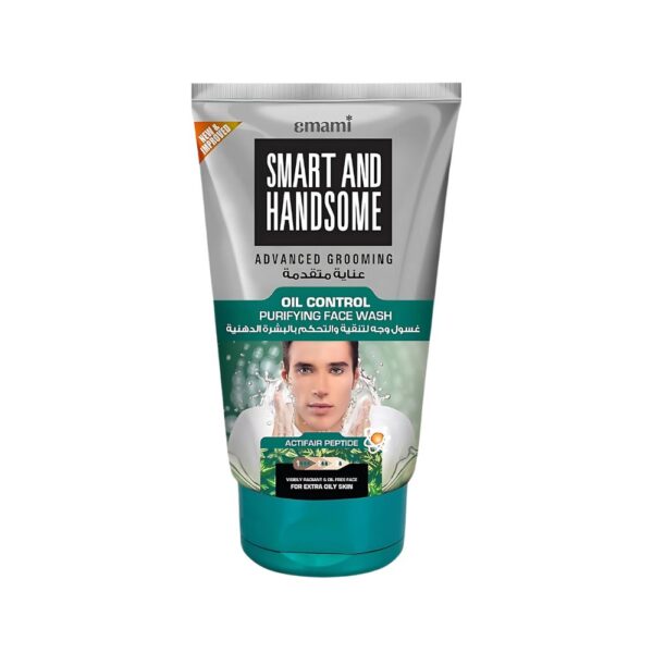 Emami Oil Control Purifying Face Wash 50ml – Deep cleaning and refreshing face wash for oily skin in men.