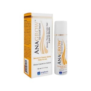 Jenpharm Anagrow Foamy Serum – Reduces Hair Fall And Grows Thicker Hair With Anagain And Plant Extracts.