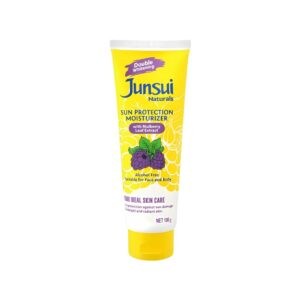 Junsui Whitening Sun Moisturizer 100G – Spf Face And Body Cream With Mulberry And Yam Bean Extracts For Glowing And Protected Skin.