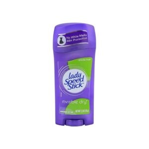 Lady Speed Stick Powder Fresh Invisible Dry – Clear Antiperspirant With Soft Scent And Invisible Dry Formula For All-Day Comfort.