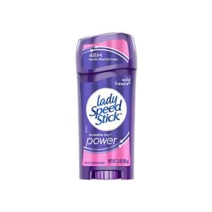 Lady Speed Stick Wild Freesia Invisible Dry – Floral-Scented Invisible Dry Deodorant For All-Day Odor And Wetness Protection.