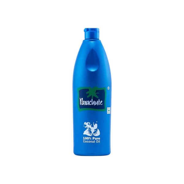 Parachute Coconut Oil 500ml – Cold-pressed, natural oil for hair strength and skin nourishment.