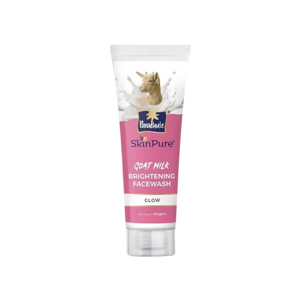Parachute Goat Milk Face Wash – Brightens and softens skin with natural goat milk extract.
