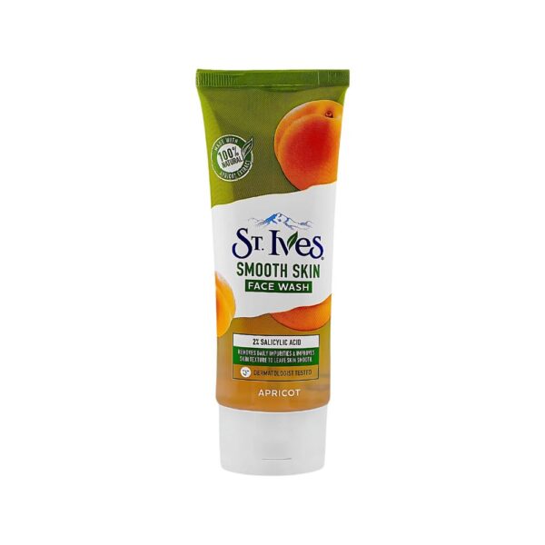 St. Ives Apricot Face Wash 100g – Natural exfoliating face wash with apricot extract for soft, clean, and glowing skin.