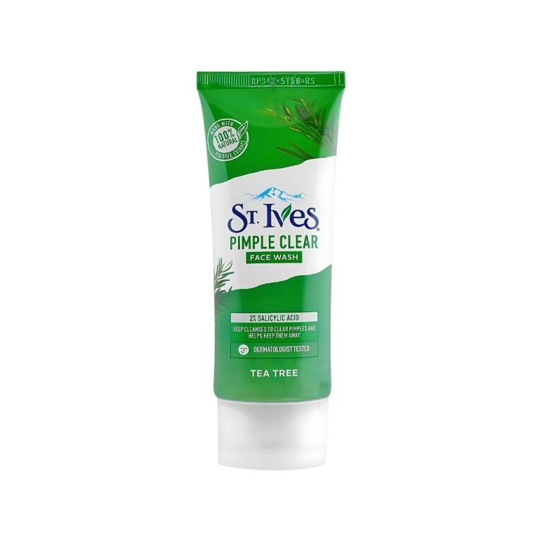 St. Ives Pimple Clear Face Wash 100G – Pimple Clear Face Wash With Salicylic Acid For Oily And Acne-Prone Skin.