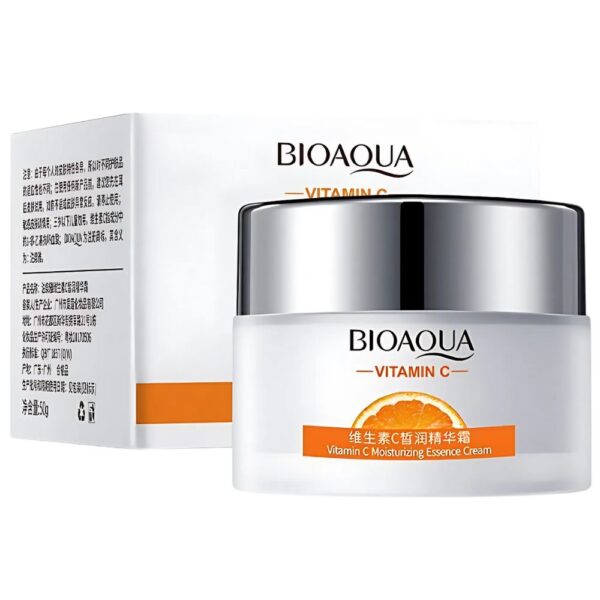 BIOAQUA Vitamin C Brightening Cream – Hydrating, repairing, and brightening cream for glowing skin.