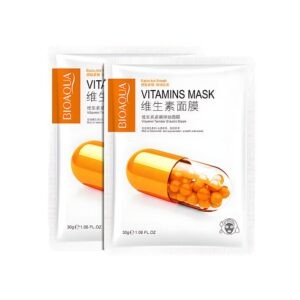 Bioaqua Vitamin Tender Elastic Mask – Hydrating &Amp; Firming Sheet Mask With Vitamins.