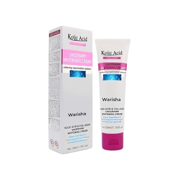 Guanjing Kojic Acid Collagen Underarm Whitening Cream – Brightens and smooths underarm skin.