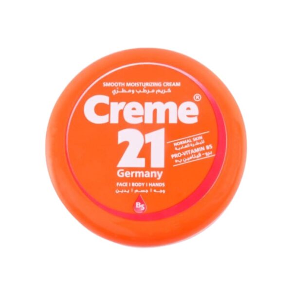 Creme 21 Smooth Moisturizing Cream 150ml – Vitamin B5 daily care cream for soft, smooth skin