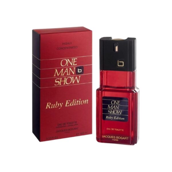 Jacques Bogart One Man Show Ruby Edition – Warm, woody men’s perfume with honey, oud, and amber notes.