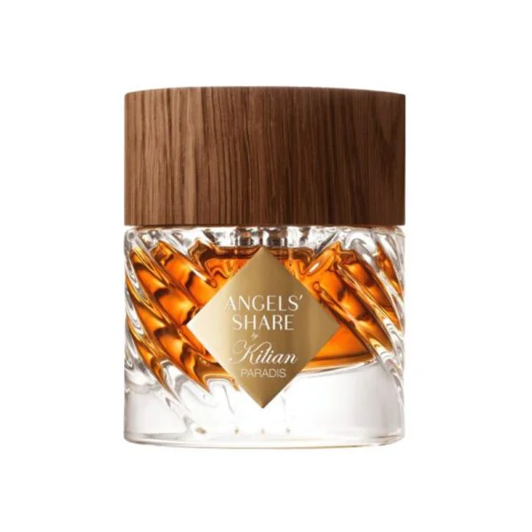 By Kilian Angels' Share Paradis Extrait de Parfum luxury unisex fragrance with raspberry, cognac, Bulgarian rose, praline, sandalwood, and vanilla notes available in Pakistan